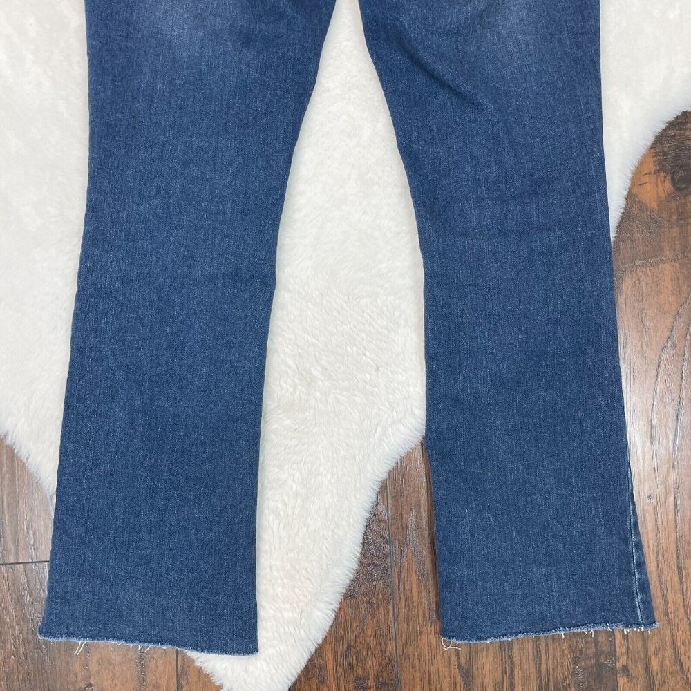 J. Jill Jeans 4T Kick-Flare Ankle Mecium Wash Stretch 4 Tall Mid-Rise Women's - Picture 6 of 12